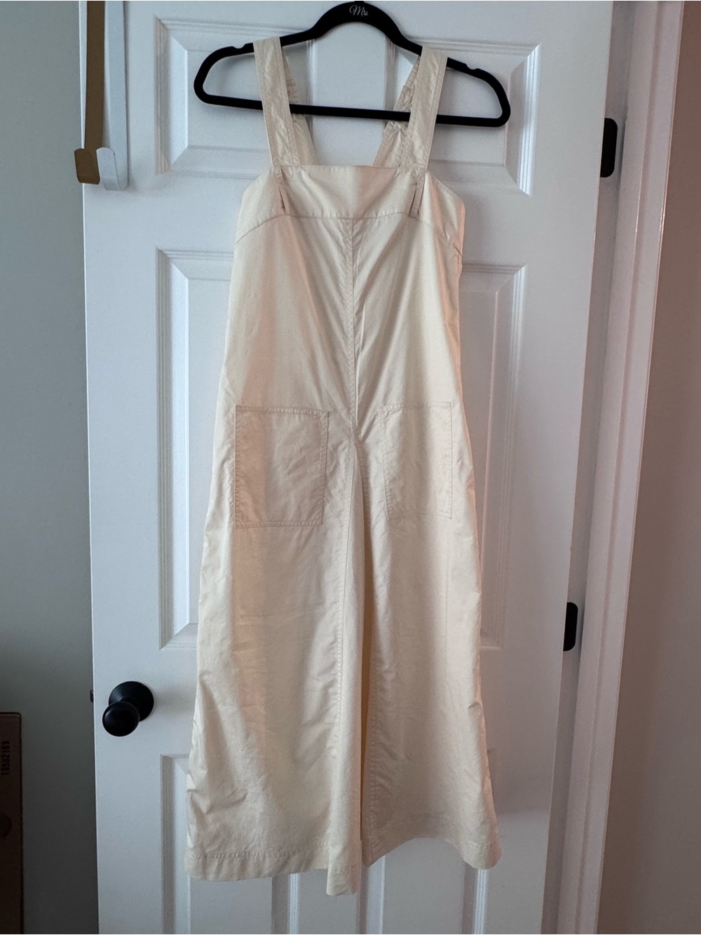 Tibi Eco Poplin Overall Midi Dress